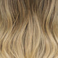 Lyséa - Dark Brown and Warm Golden Blonde Tie and Dye Wig