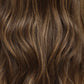 Lina - Perruque Brun Effet de mèches caramel