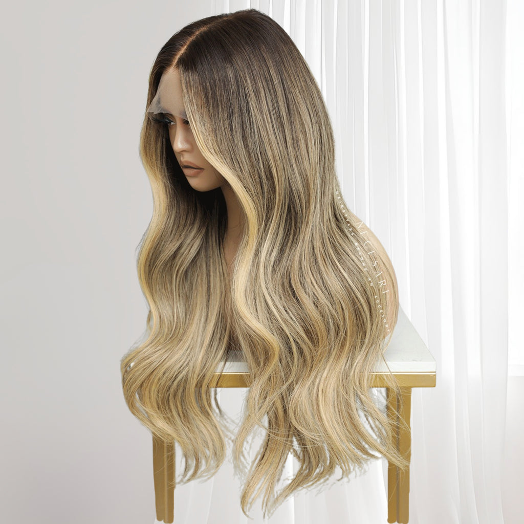 Aléa - Golden Blonde Balayage Wig 