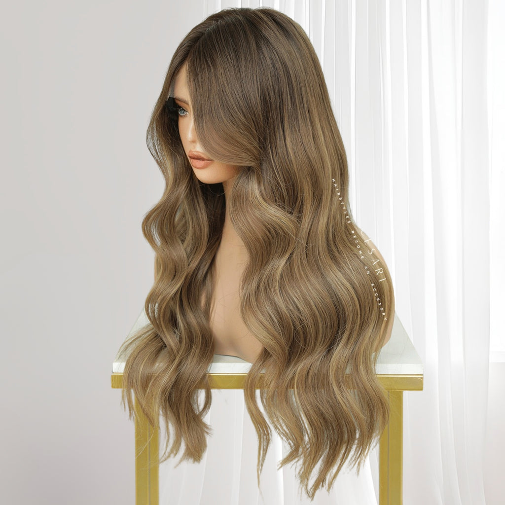 Léana - Ash Vanilla Balayage Wig 